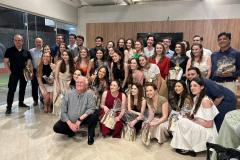 Jantar de confraternização Dermatologia 